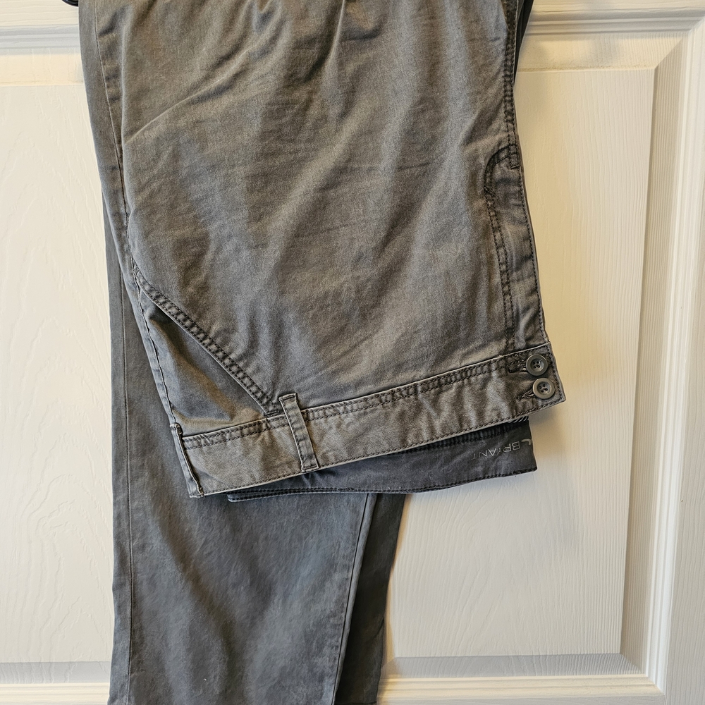 Lane Bryant Gray Straight Leg Pants